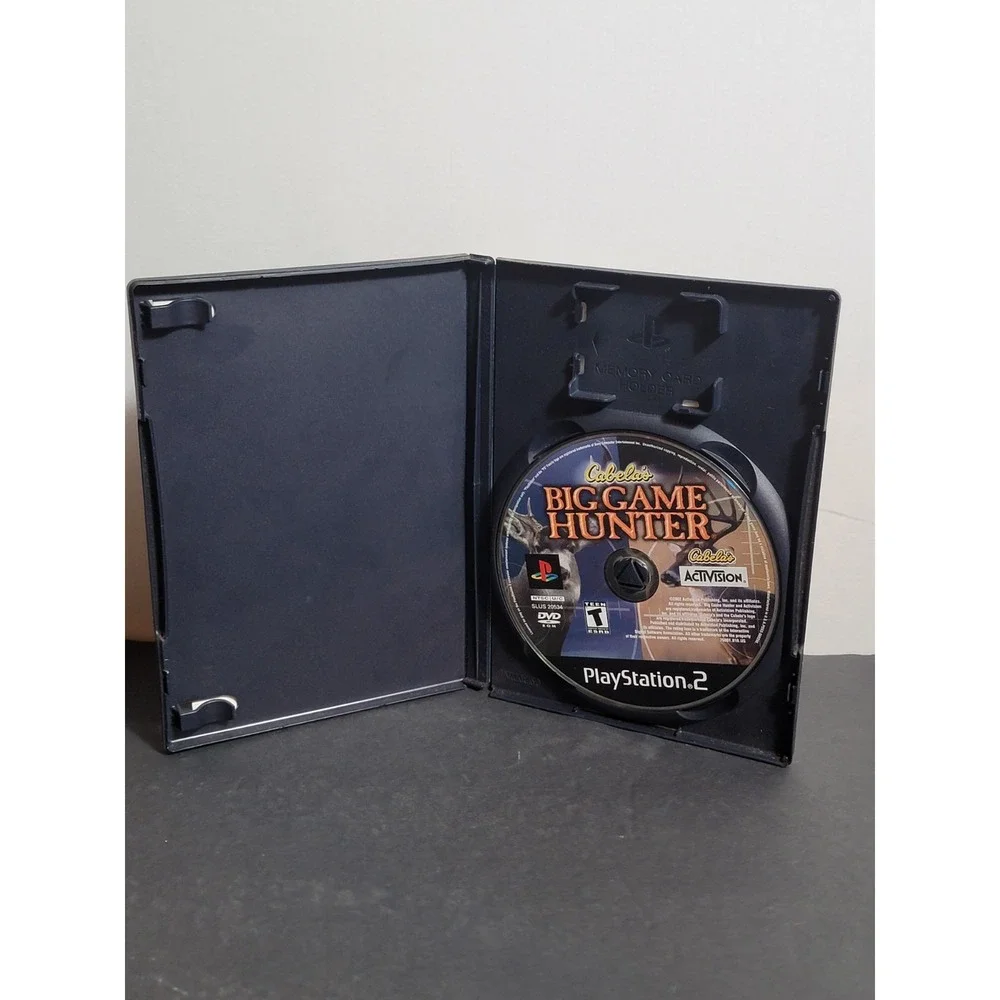 Cabela's Big Game Hunter PlayStation 2, 2002 PS2 Tested Works